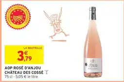 Intermarché AOP ROSÉ D'ANJOU CHÂTEAU DES COSSÉ offre