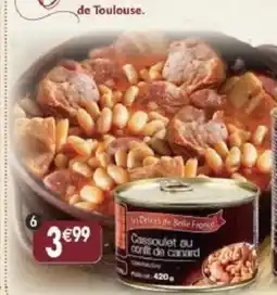Maximo Cassoulet de Castelnaudary au confit de canard offre