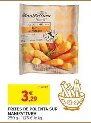 FRITES DE POLENTA SUR MANIFATTURA