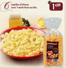 Maximo Coquilles d'alsace 7 oeufs frais au kilo offre