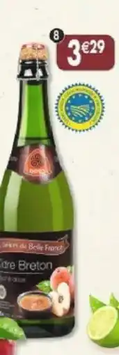 Maximo Cidre Breton bouché doux 2' IGP offre
