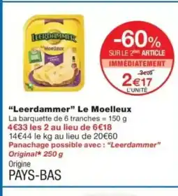 Monop' LEERDAMMER Le Moelleux offre