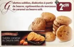Maximo Sablés caramel au beurre salé 4 sachets fraicheur offre