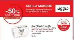 Monop' SIGGI'S Skyr vanille offre