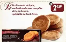 Maximo Palets bretons spécialité.. de pont-aven 3 sachets fraîcheur offre