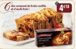 Maximo Cake aux fruits pur beurre Cerises de Provence-pré-tranché offre
