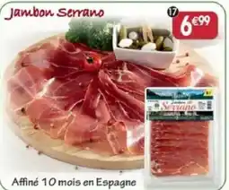 Maximo Jambon serrano 10 mois d'affinage offre