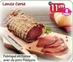 Maximo Lonzo corse offre