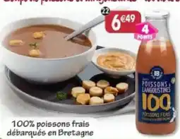 Maximo Soupe de poissons et langoustines offre