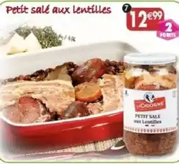 Maximo Petit salé aux lentilles offre