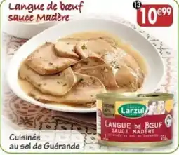 Maximo 1/2 langue de boeuf sauce madère offre