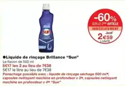 Monop' SUN Liquide de rinçage Brillance offre