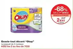 Monop' OKAY Essuie-tout décoré offre