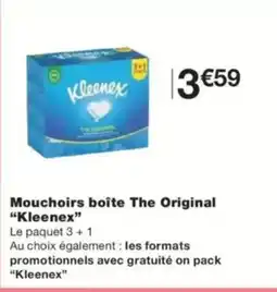 Monop' KLEENEX Mouchoirs boîte The Original offre