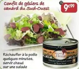 Maximo Confit de gésiers de canard du sud-ouest offre