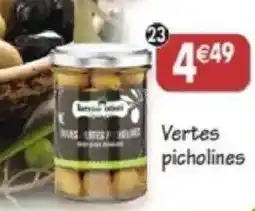 Maximo Olives vertes picholines offre