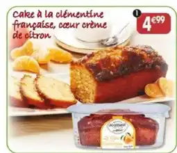 Maximo Cake à la clémentine française coeur lemon curd offre