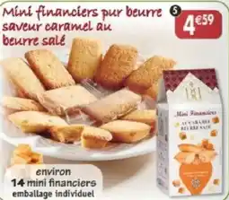 Maximo Mini financiers pur beurre saveur caramel au beurre salé offre