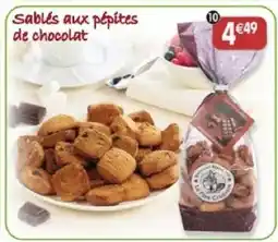 Maximo Sablés aux pépites de chocolat offre