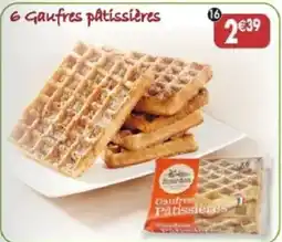 Maximo 6 Gaufres pâtissières offre
