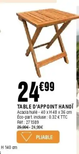 La Foir'Fouille Table d'appoint hanoï offre