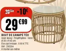 La Foir'Fouille Bout de canapé téo offre