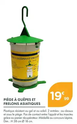 Point Vert Piège à guêpes et frelons asiatiques offre