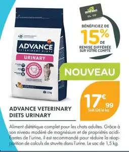 Point Vert Advance veterinary diets urinary offre