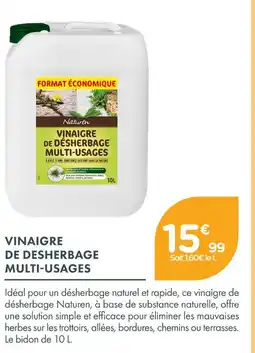Point Vert Naturen vinaigre de désherbage multi-usages offre