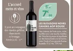 Point Vert Les blousons noirs cahors aop rouge offre