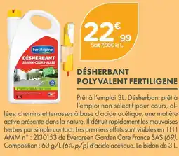 Point Vert Fertiligène désherbant polyvalent offre