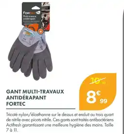 Point Vert Fortec gant multi-travaux antidérapant offre