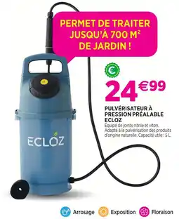 Delbard Ecloz pulvérisateur à pression préalable ecloz offre