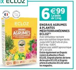 Delbard Ecloz engrais agrumes & plantes méditerranéennes ecloz offre