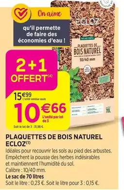 Delbard Ecloz plaquettes de bois naturel ecloz offre