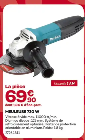 Makita meuleuse 720 w