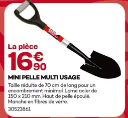 Gedimat Mini pelle multi usage offre