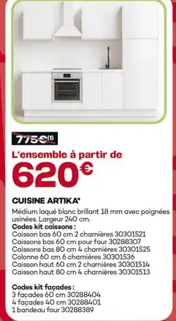 Gedimat Cuisine artika offre