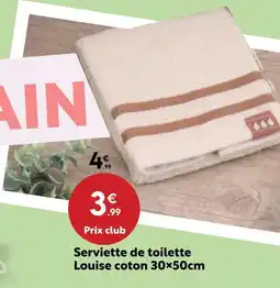 Maxi Bazar Serviette de toilette louise offre