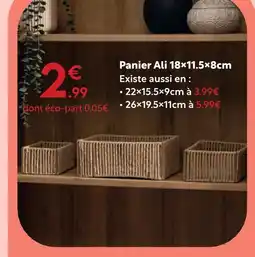 Maxi Bazar Panier ali offre