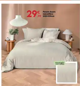 Maxi Bazar Parure azura microfibre offre