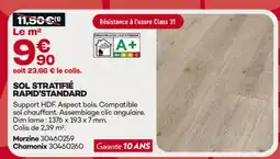 Gedimat Sol stratifié rapid'standard offre