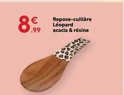Maxi Bazar Repose-cuillère léopard offre