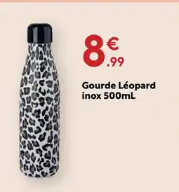 Maxi Bazar Gourde léopard inox offre