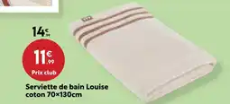 Maxi Bazar Serviette de bain louise offre
