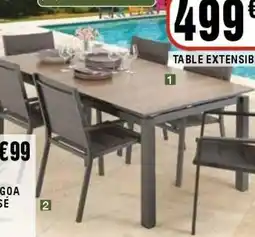 La Foir'Fouille Table extensible siena offre