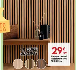 Maxi Bazar Panneau mural décoratif colva offre