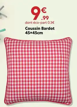 Maxi Bazar Coussin bardot offre