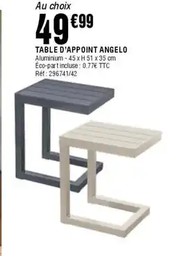 La Foir'Fouille Table d'appoint angelo offre