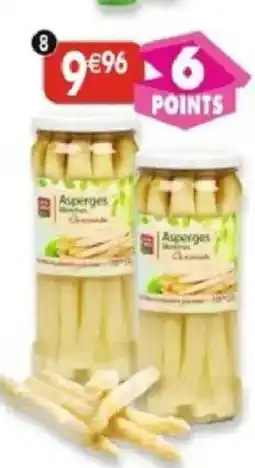 Maximo Lot de 2 bocaux d'asperges blanches grosses offre